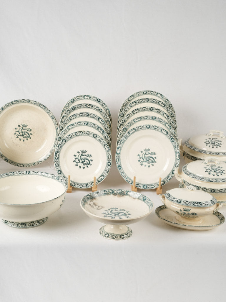 Quality, Aged, Iconic French Dinner Plates