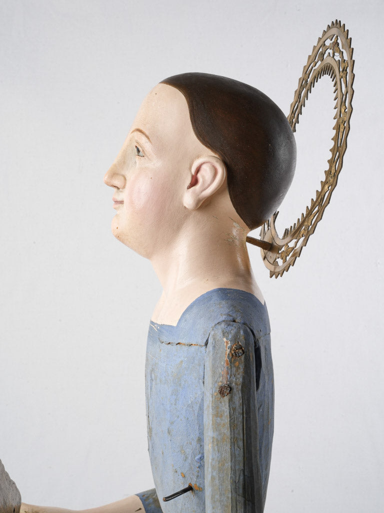 Sacred devotion Marian statue