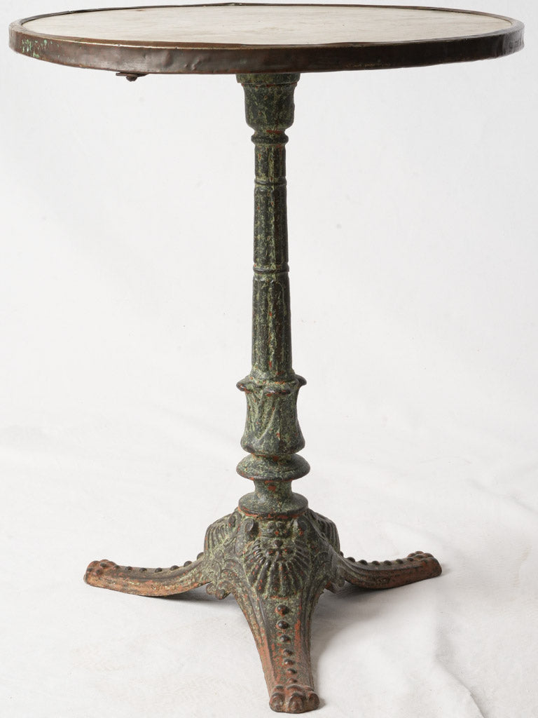 Antique cast iron side table