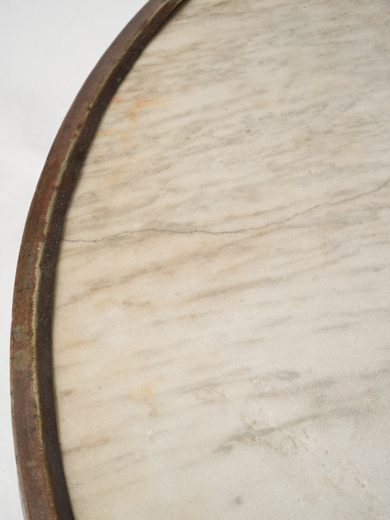Stylish fluted column table