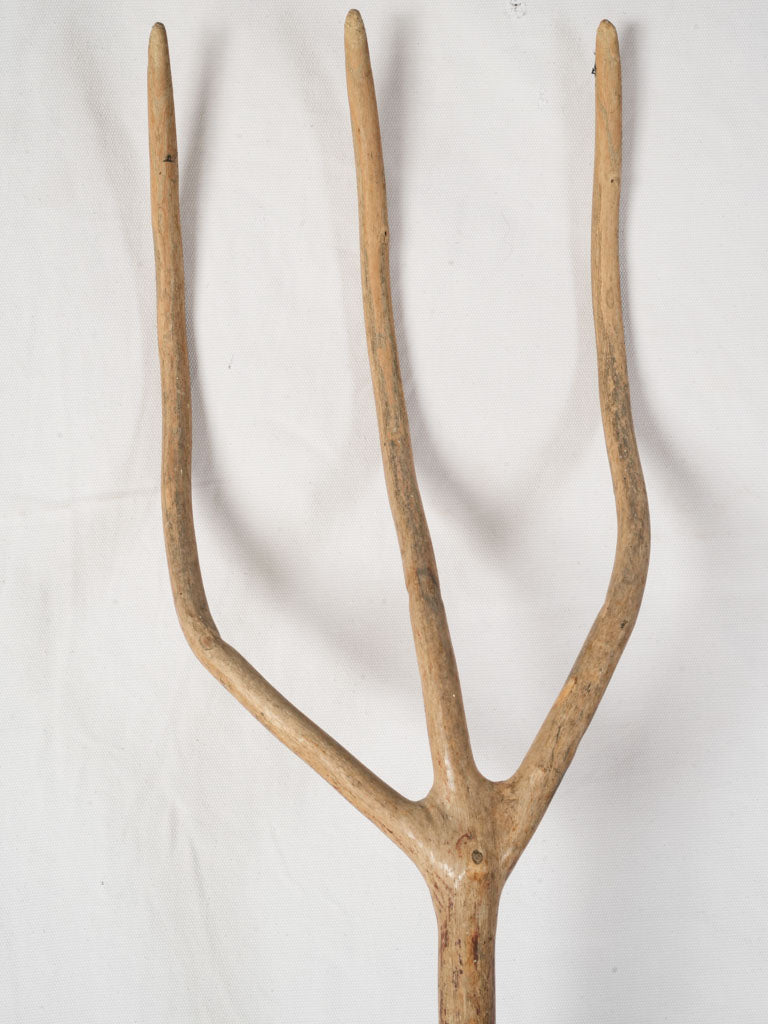 Weathered farmhouse decor pitchfork