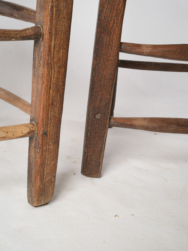 Sturdy traditional stretcher base chairs