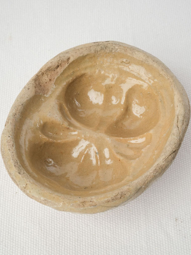 Timeworn Sicilian Terracotta Pastry Mold