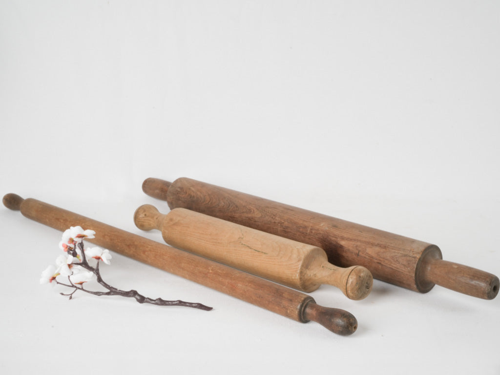 Well-worn historic European baking equipment