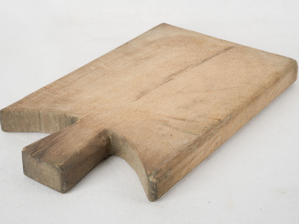 Weighty small beechwood serving board