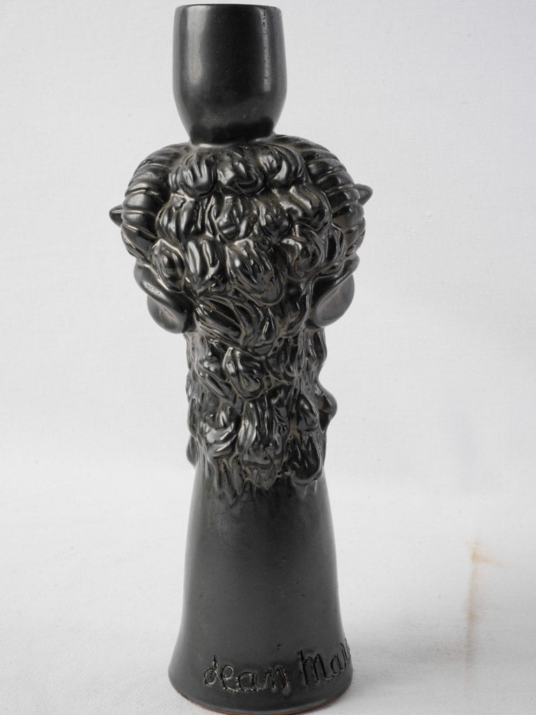 Artistic Jean Marais candlestick