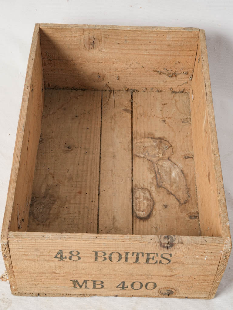 Alpine heritage antique wooden box