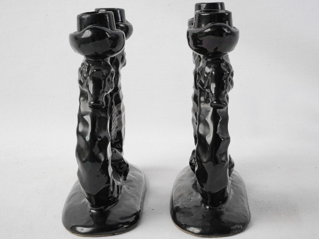 Elegant Riviera design seahorse set