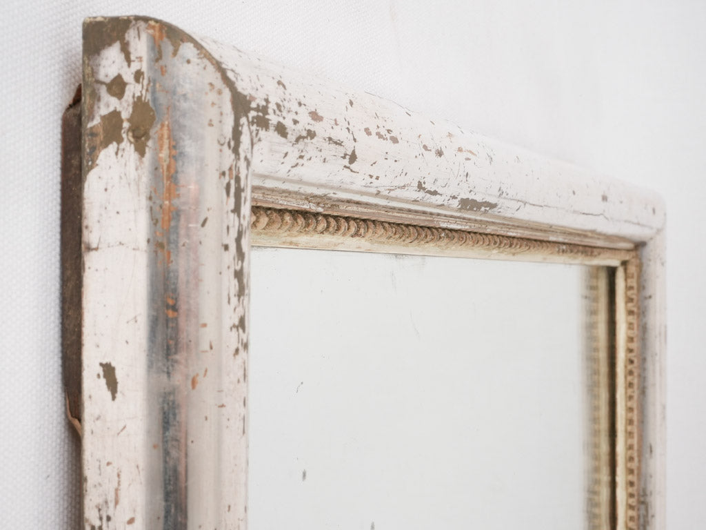 Authentic French beaded interior mirror