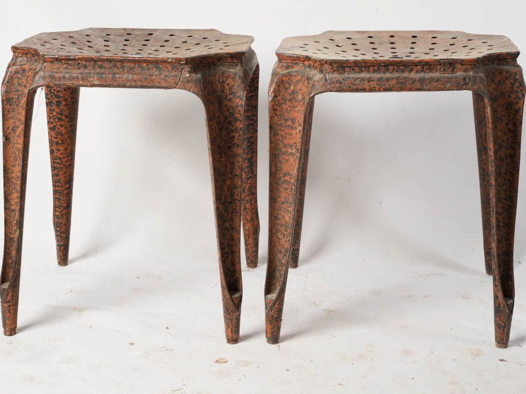 Hand-crafted mid-century seating pair