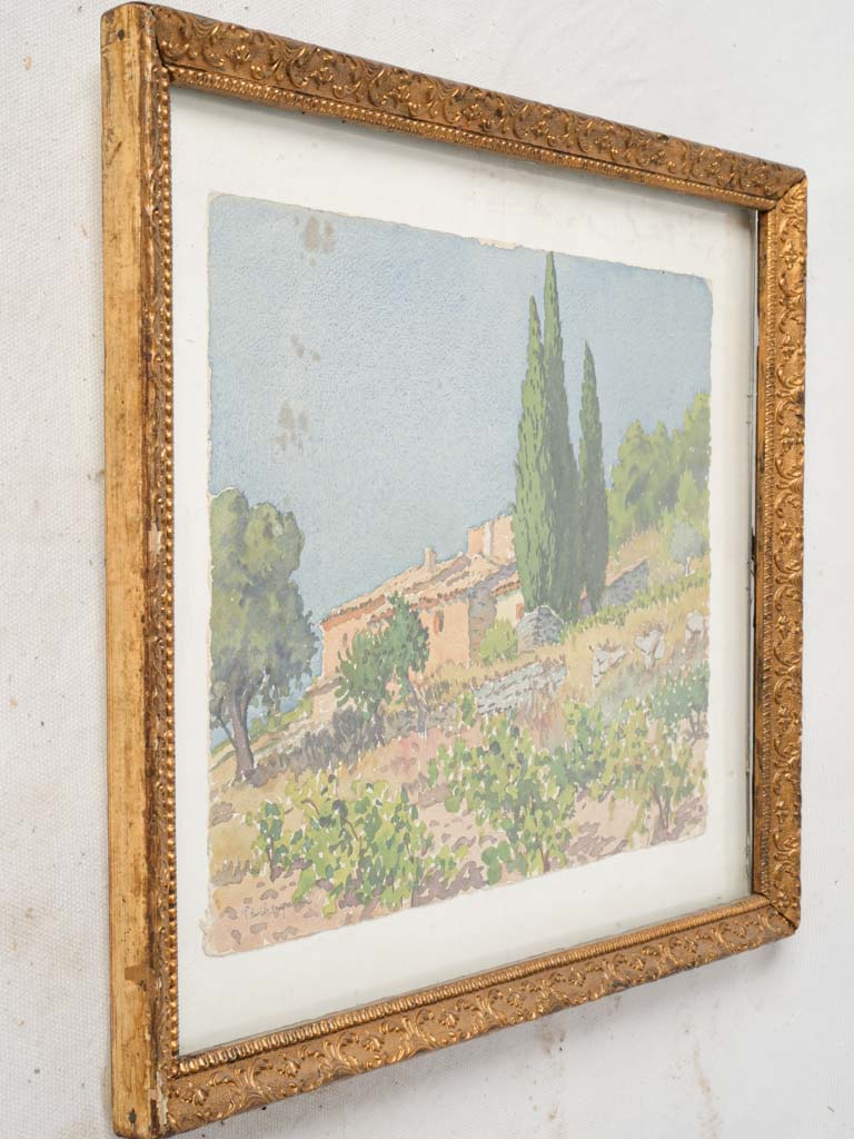 Rustic Provencal countryside artwork