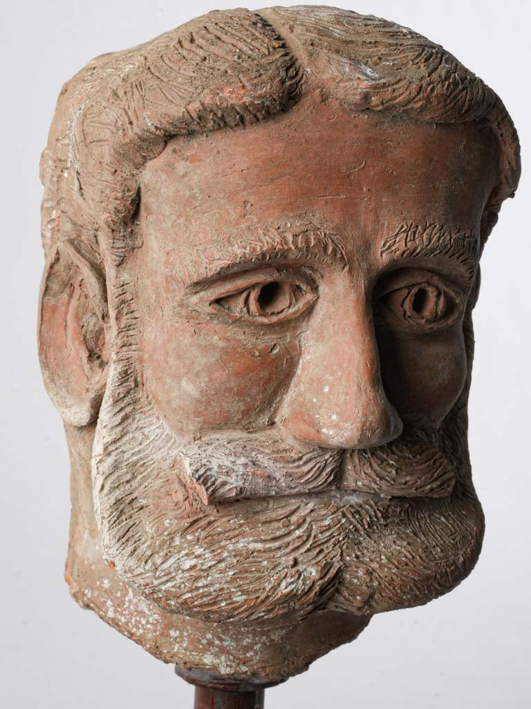 Detailed ceramic bust figurines