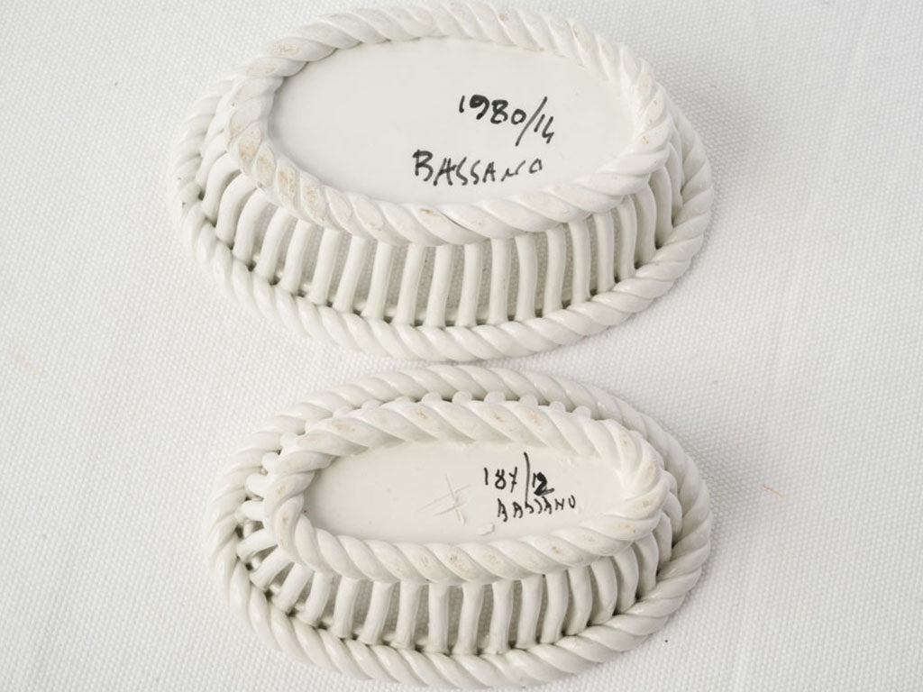 Timeless Renaissance-inspired baskets