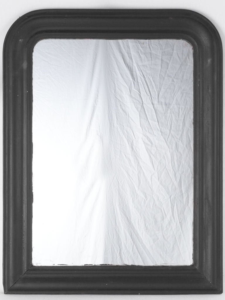 RESERVED CS 19th century Louis Philippe mirror w/ black frame 37½" x 24½"