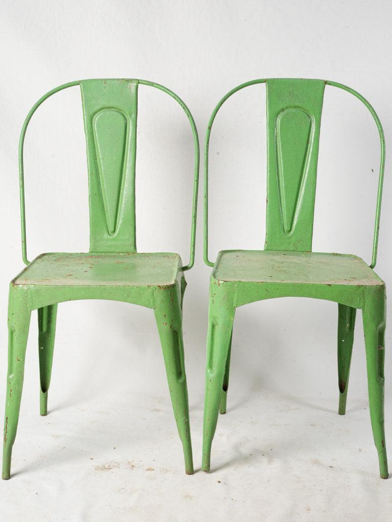 Antique style painted chairs 1940s