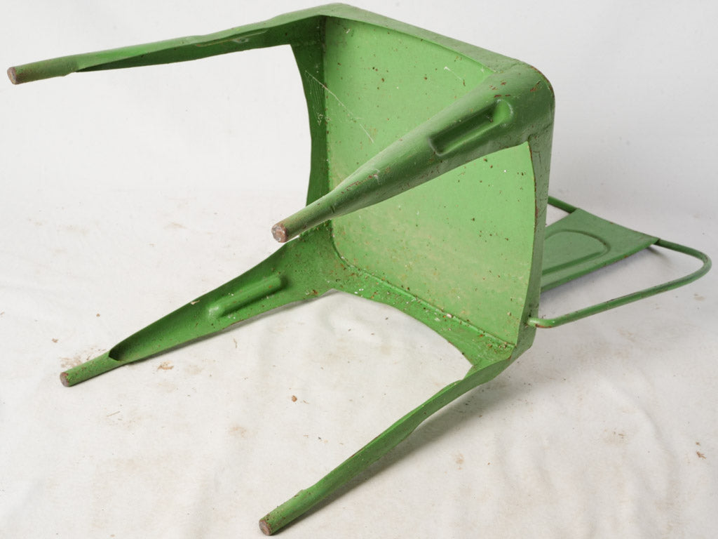 Eclectic French industrial chairs