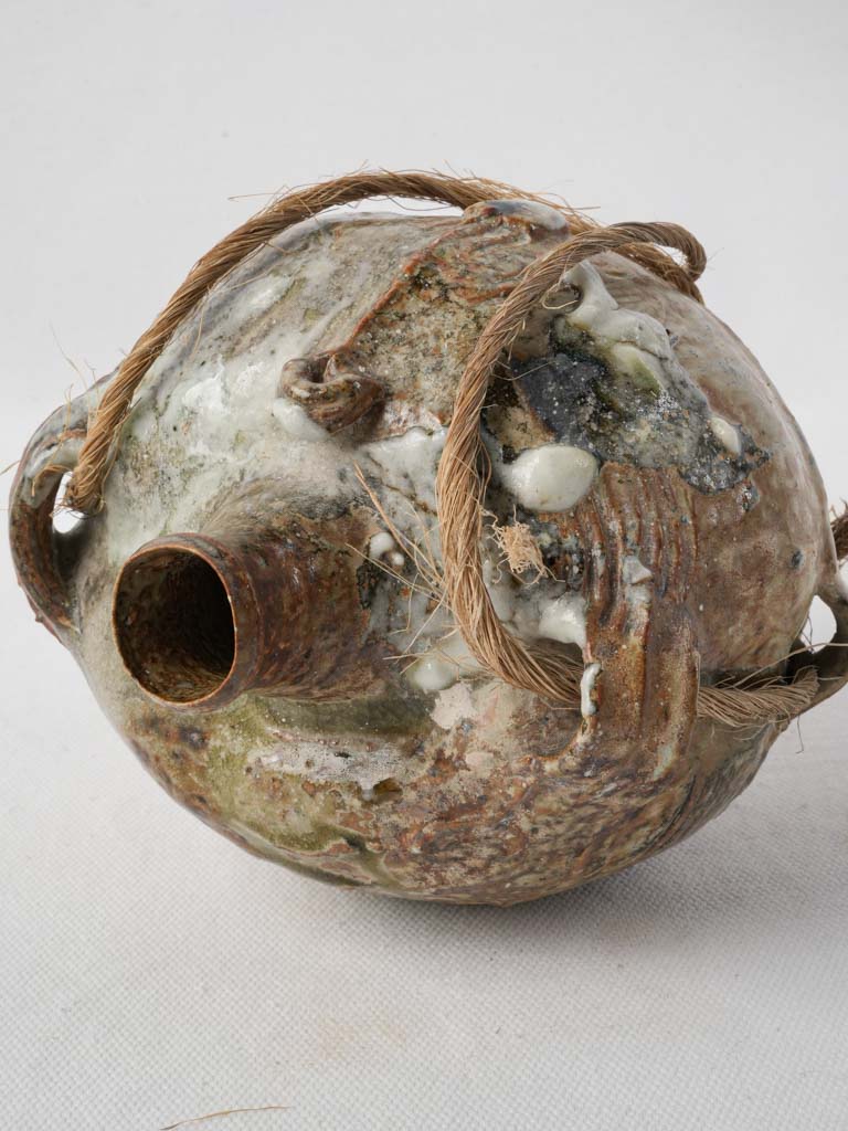 Organic textured artisan jug
