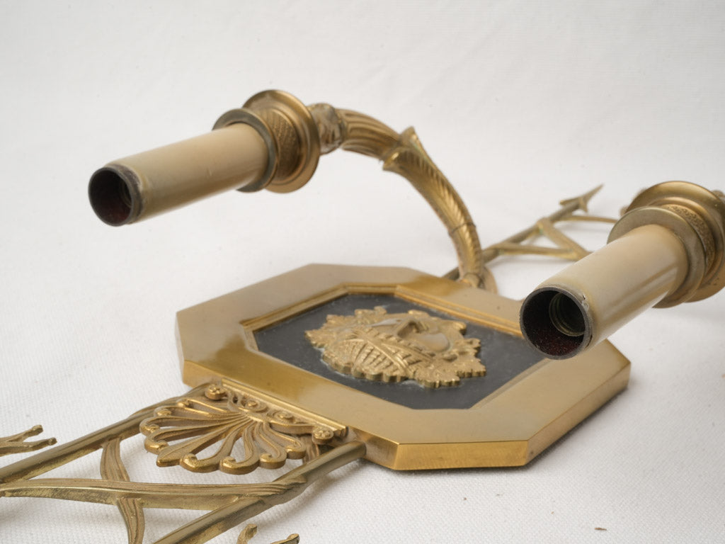 Traditional French craftsmanship sconces