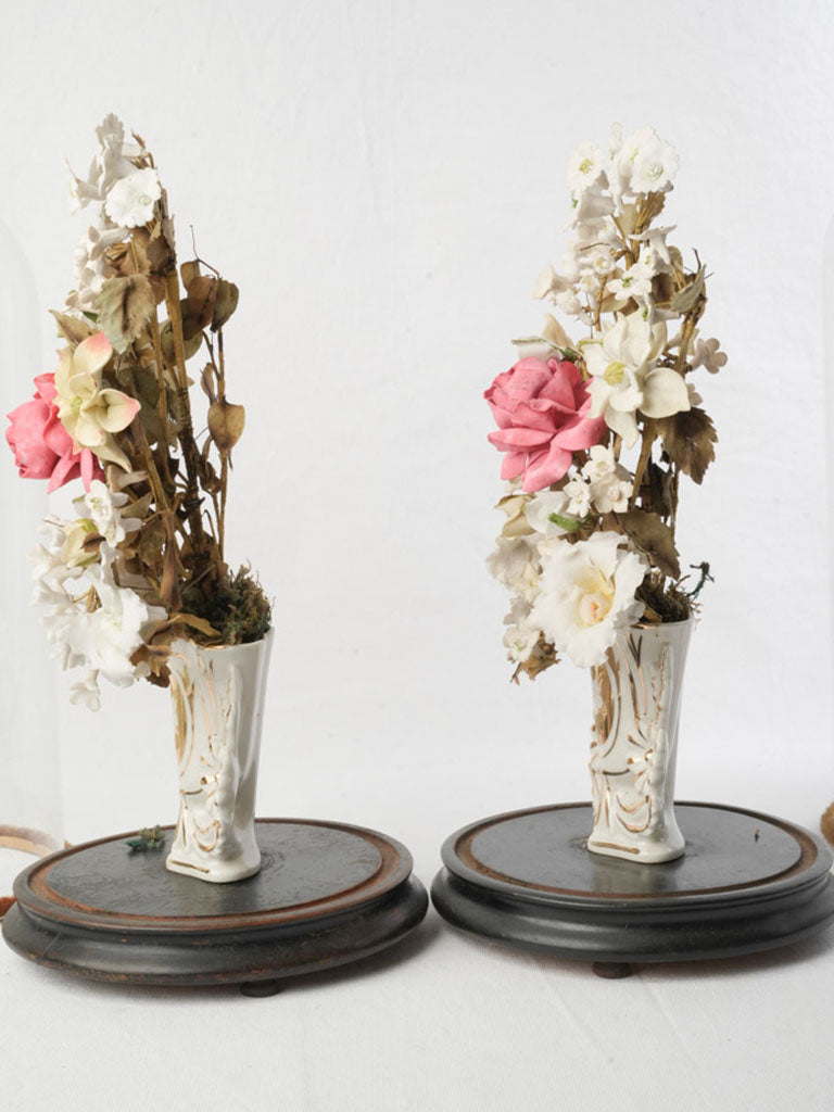 Finely crafted antique vase pair