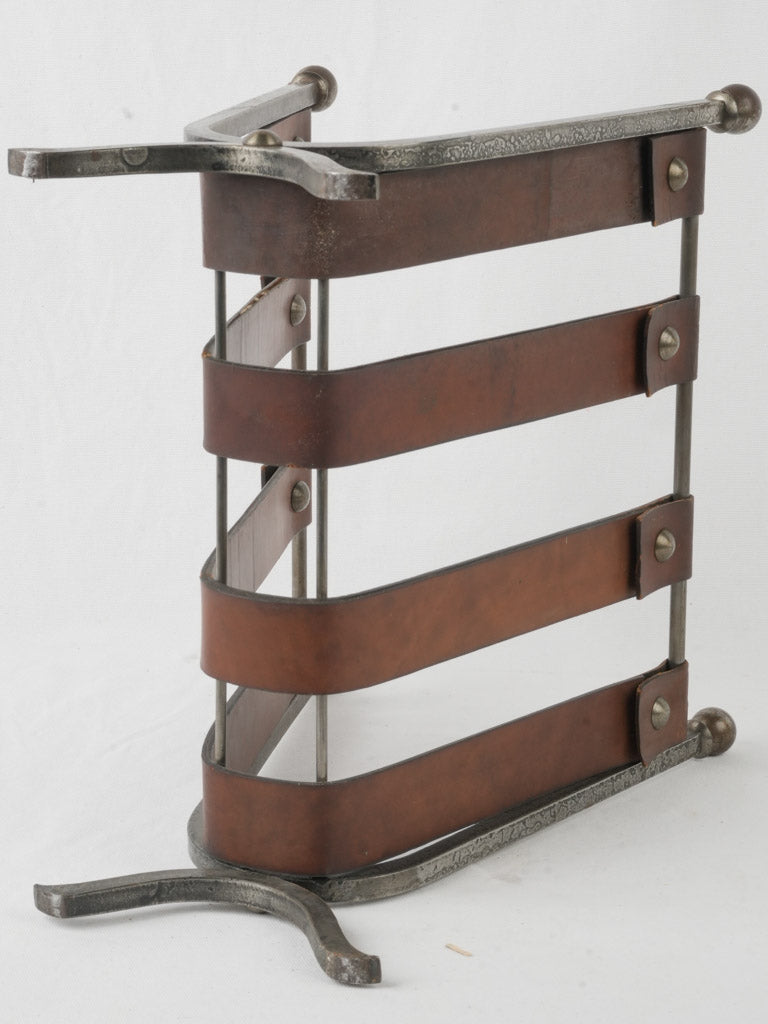 Industrial design magazine rack