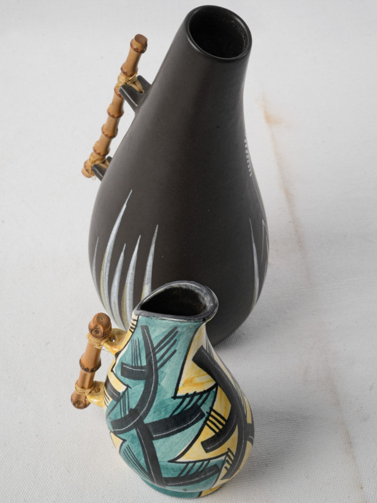 1960s artisanal signature pitchers