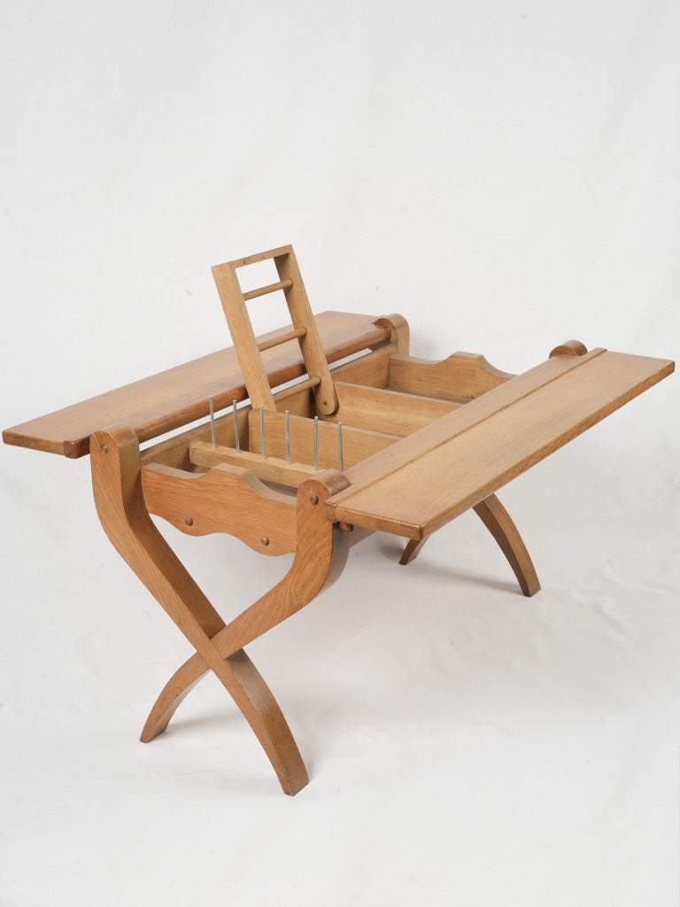 Vintage mid-century French bench table
