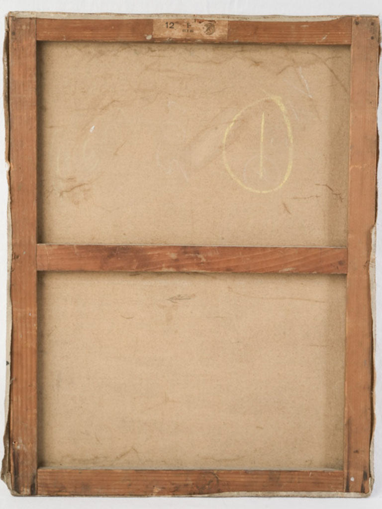 Rustic textured jug painting