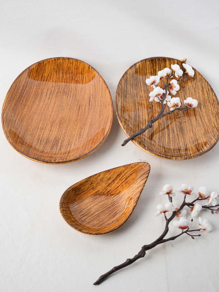 Vintage French ceramic dish set