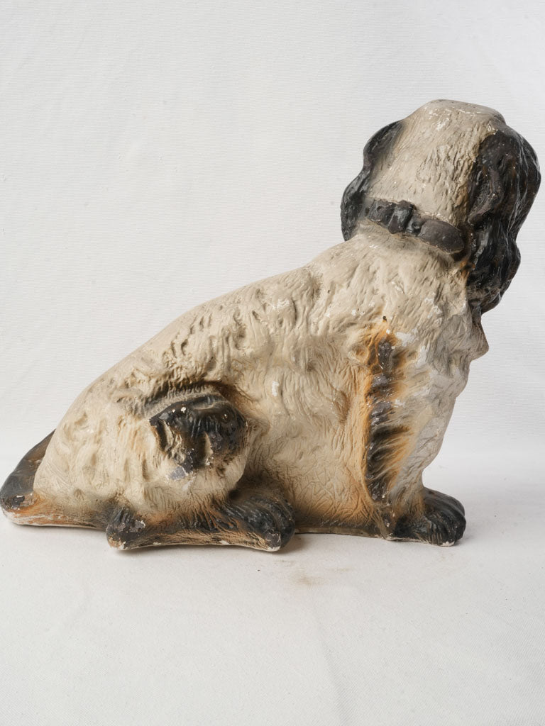 Soft cream mantel decor piece