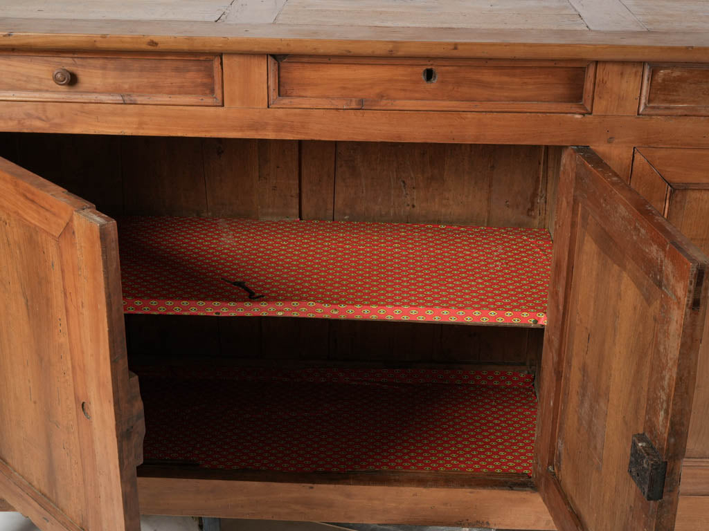 Warm-toned authentic cabinet