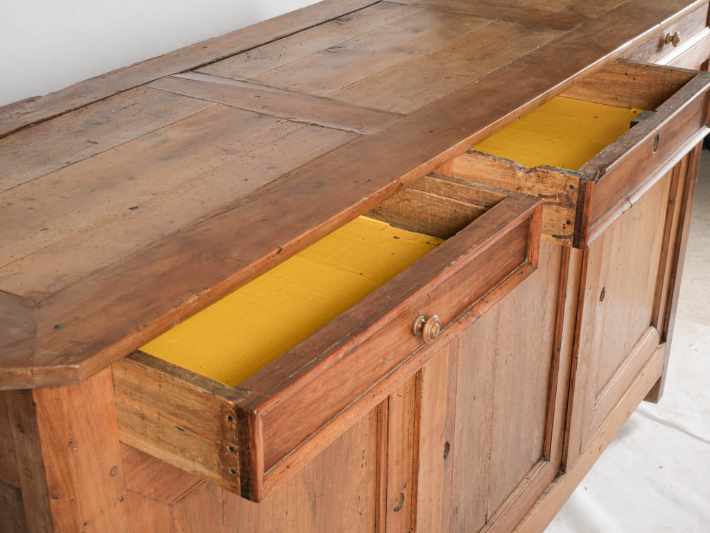 Timeless chestnut French sideboard