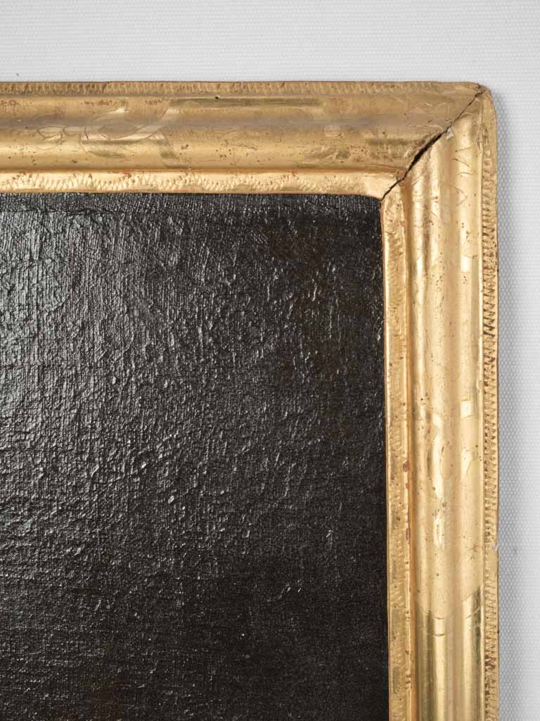 Authentic untouched aristocratic oil-on-canvas art