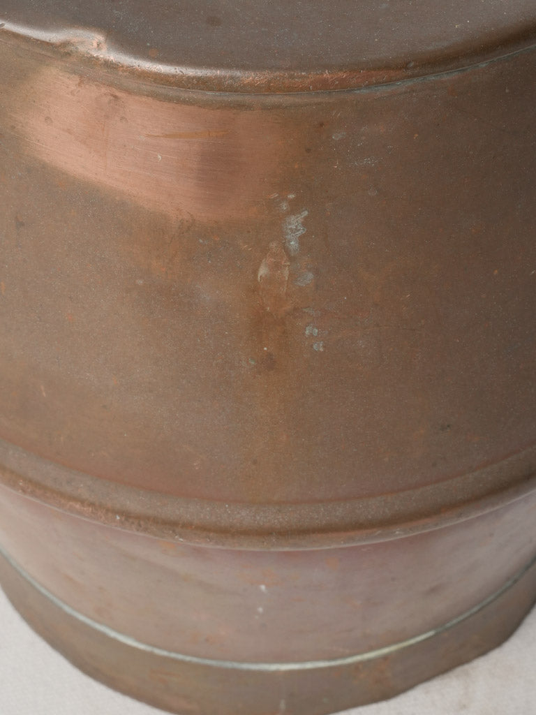 Antique French Copper Watering Can - 15¾"