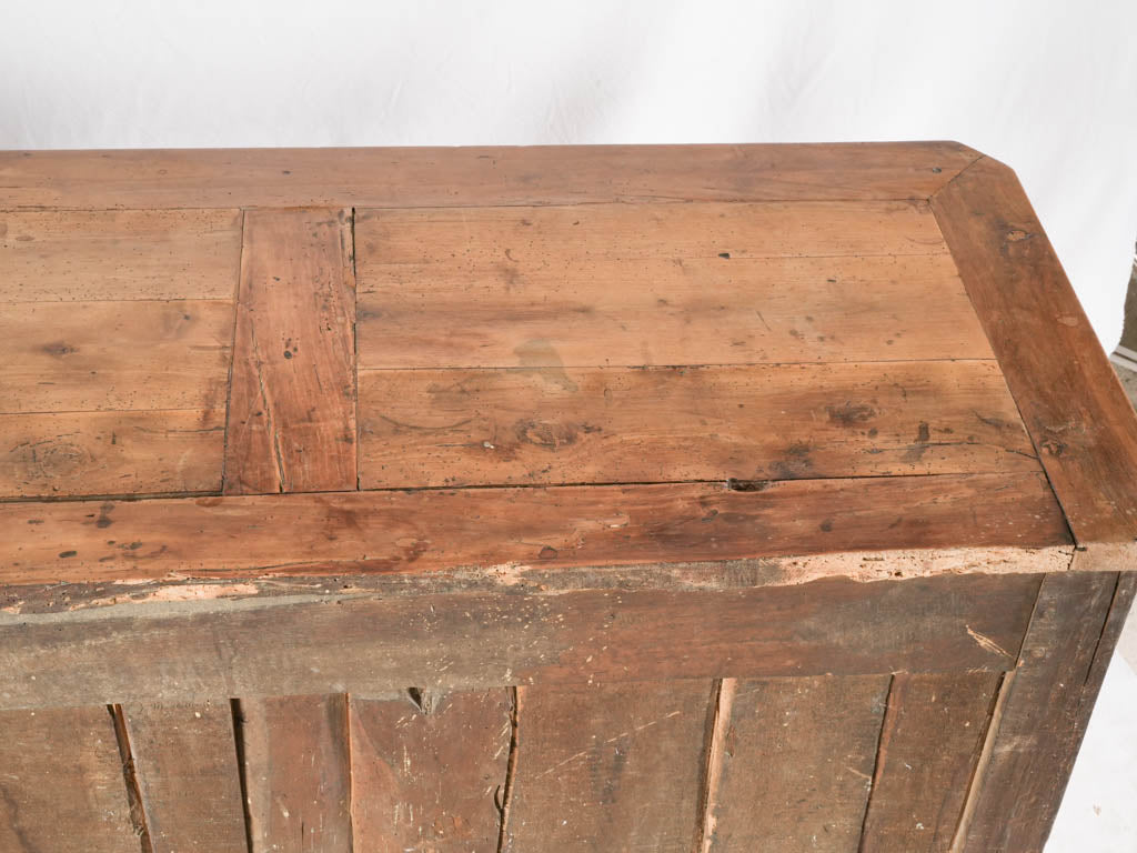 Visually intriguing antique cabinet