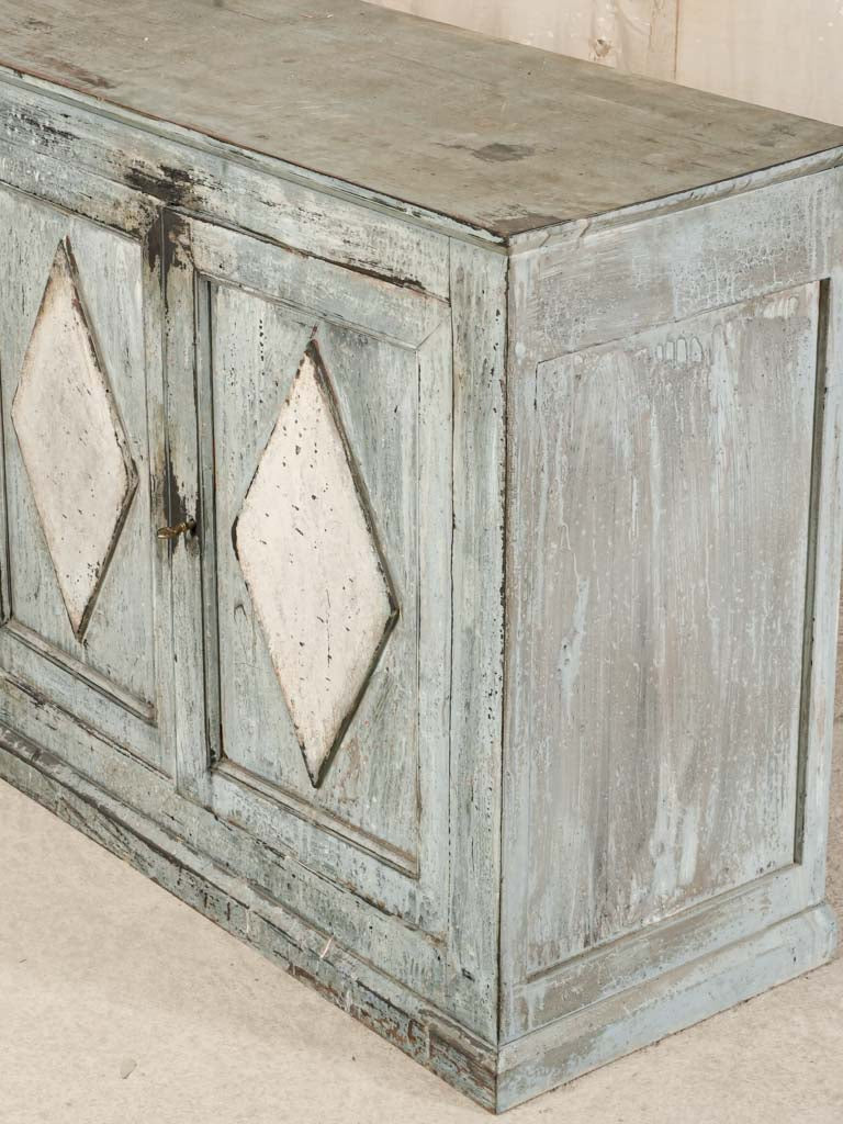 Classic narrow wooden storage cabinet