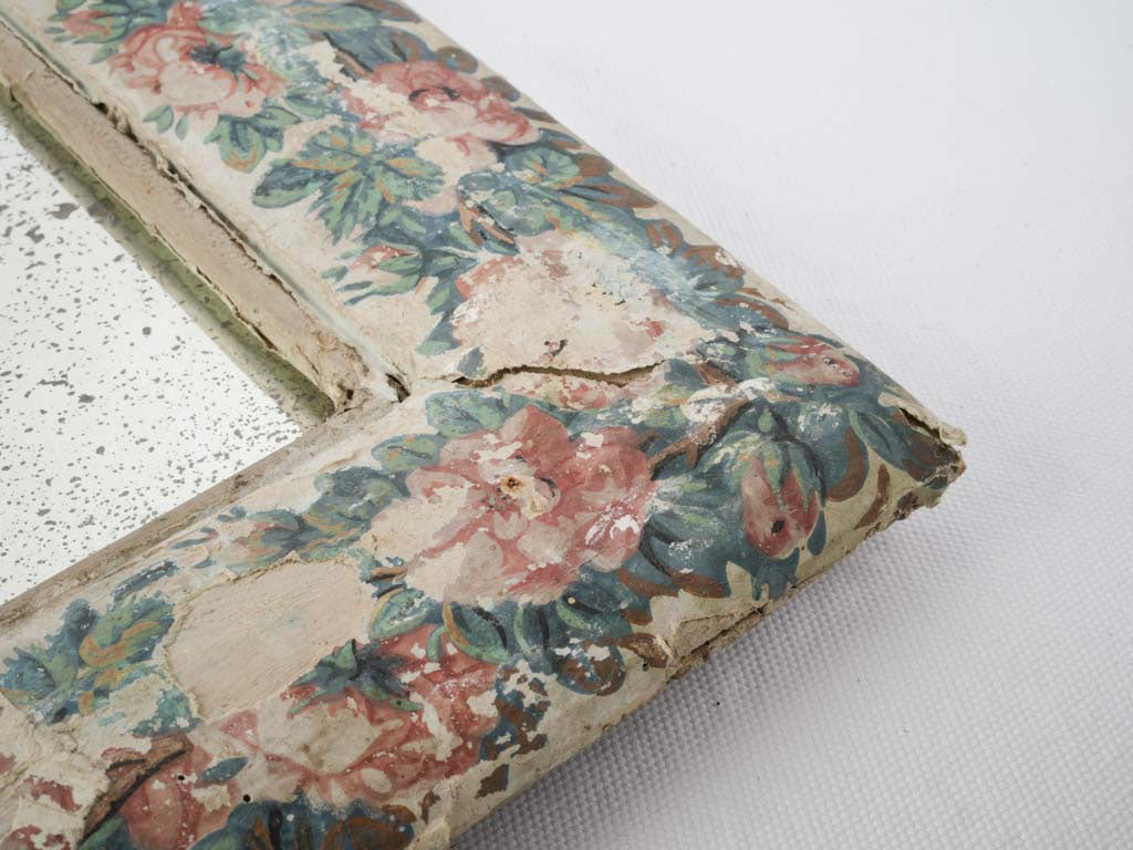 Quietly immersive antique mirror