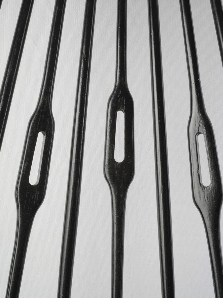 Elegant high spindle-back chair