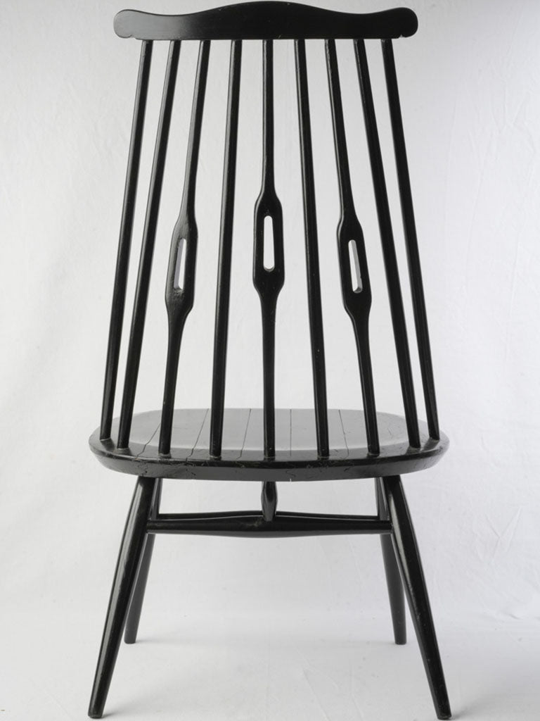 Textured surfacing sculptural side chair