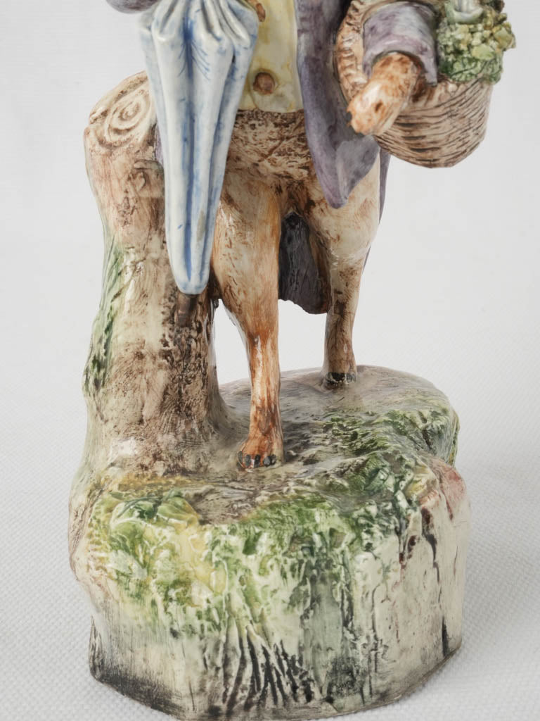 English porcelain Peter Rabbit inspired figure