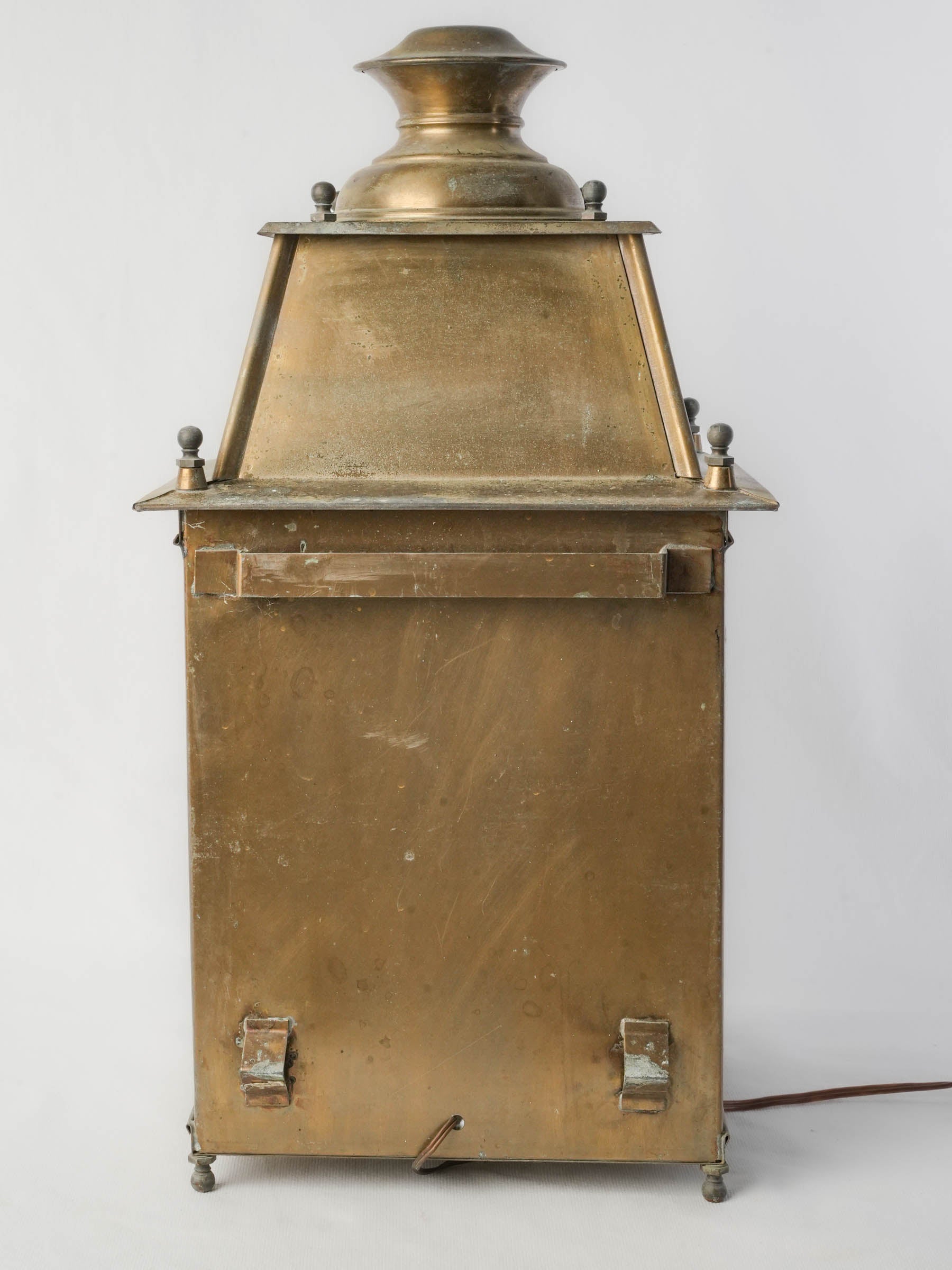 Late 19th Century French Brass Lantern - 22"