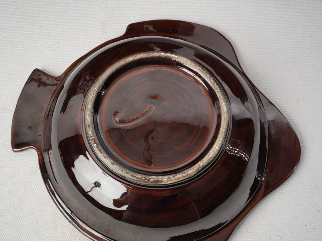 Whimsical Mid-Century Vallauris Fish-Form Bouillabaisse Set for 5