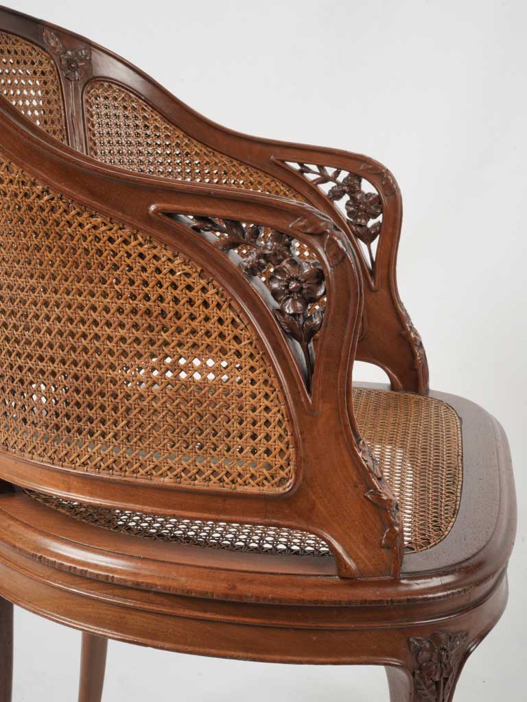 Timeless refined Art Nouveau chair