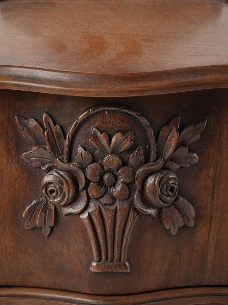 Authentic Provençal carved flour box