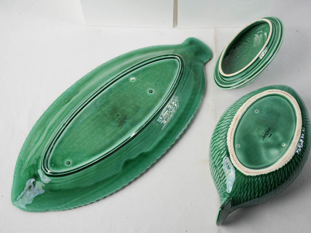 Collectible French ceramic serveware