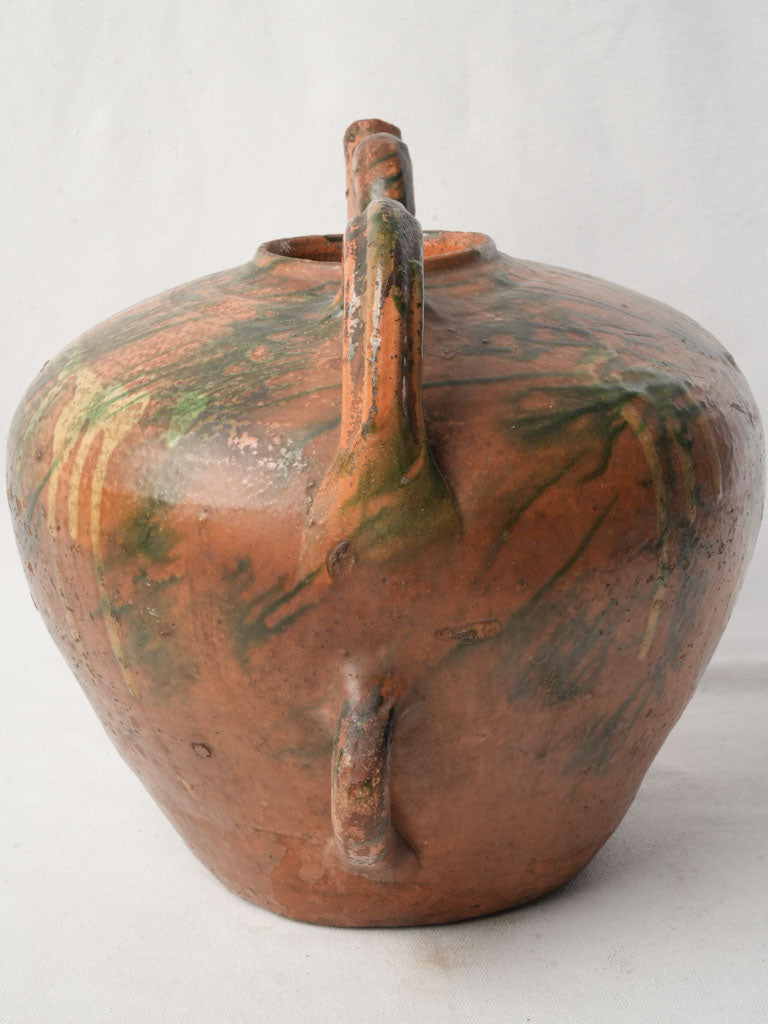 Classic handcrafted rustic French jug