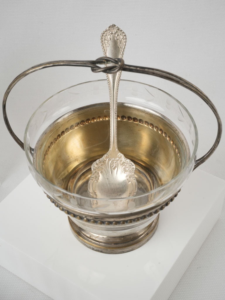 Vintage petit dejeuner silverware assortment