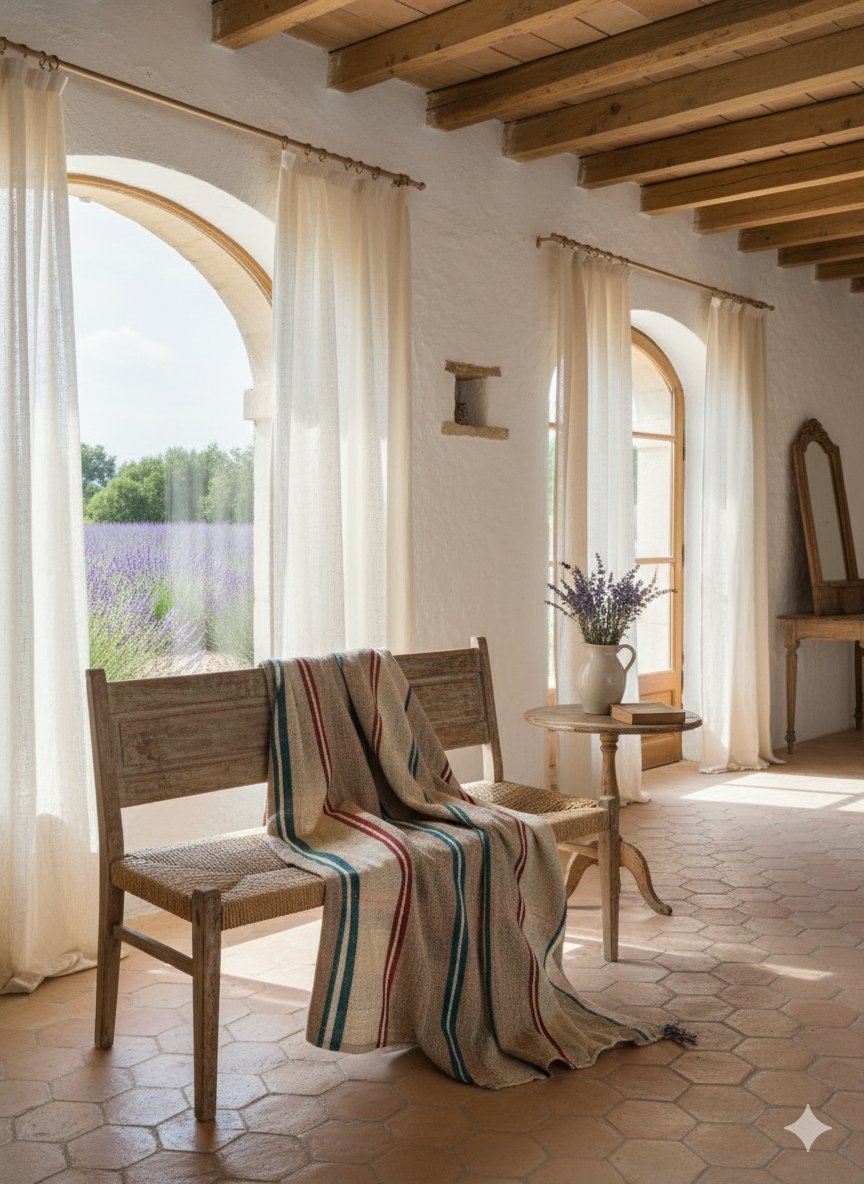 Handwoven artisanal Berber cloth