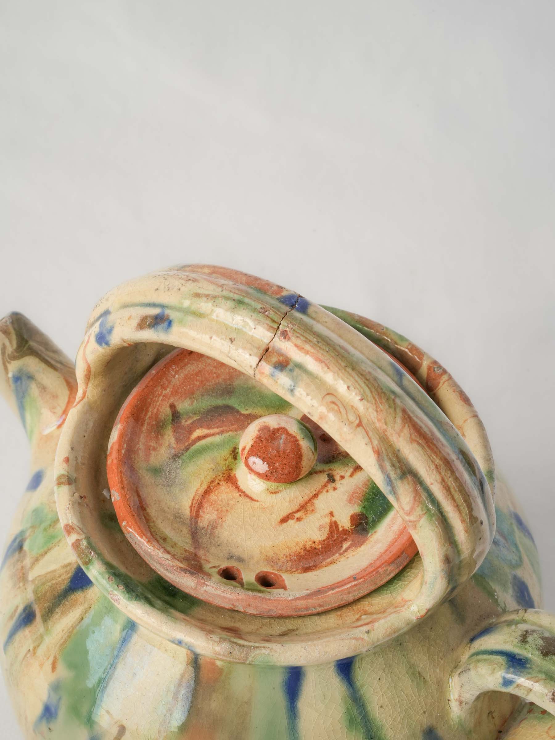 Painterly-quality ceramic product