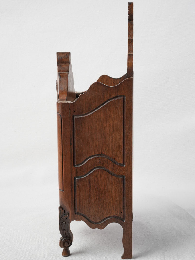 Early 20th-century French walnut box