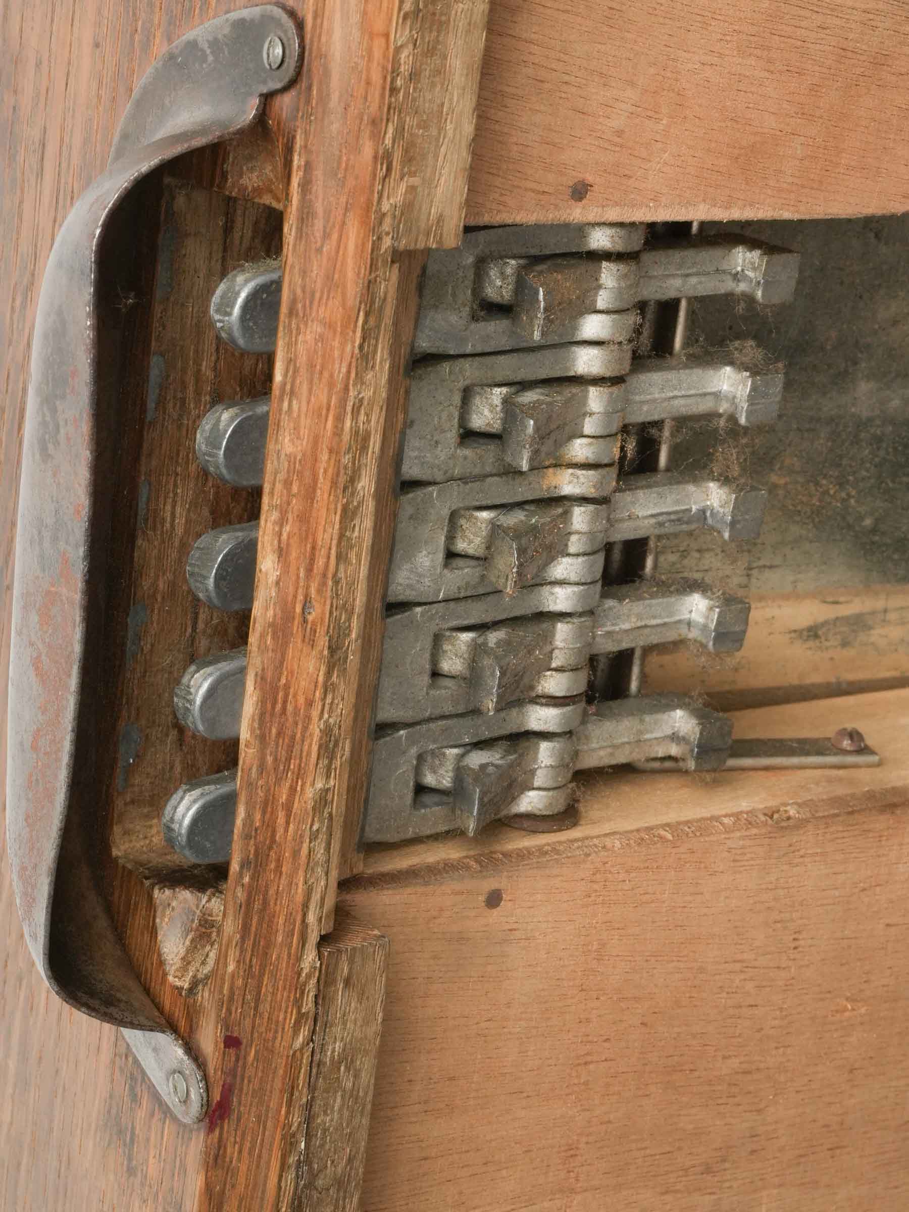 Authentic brass fitted cash drawer